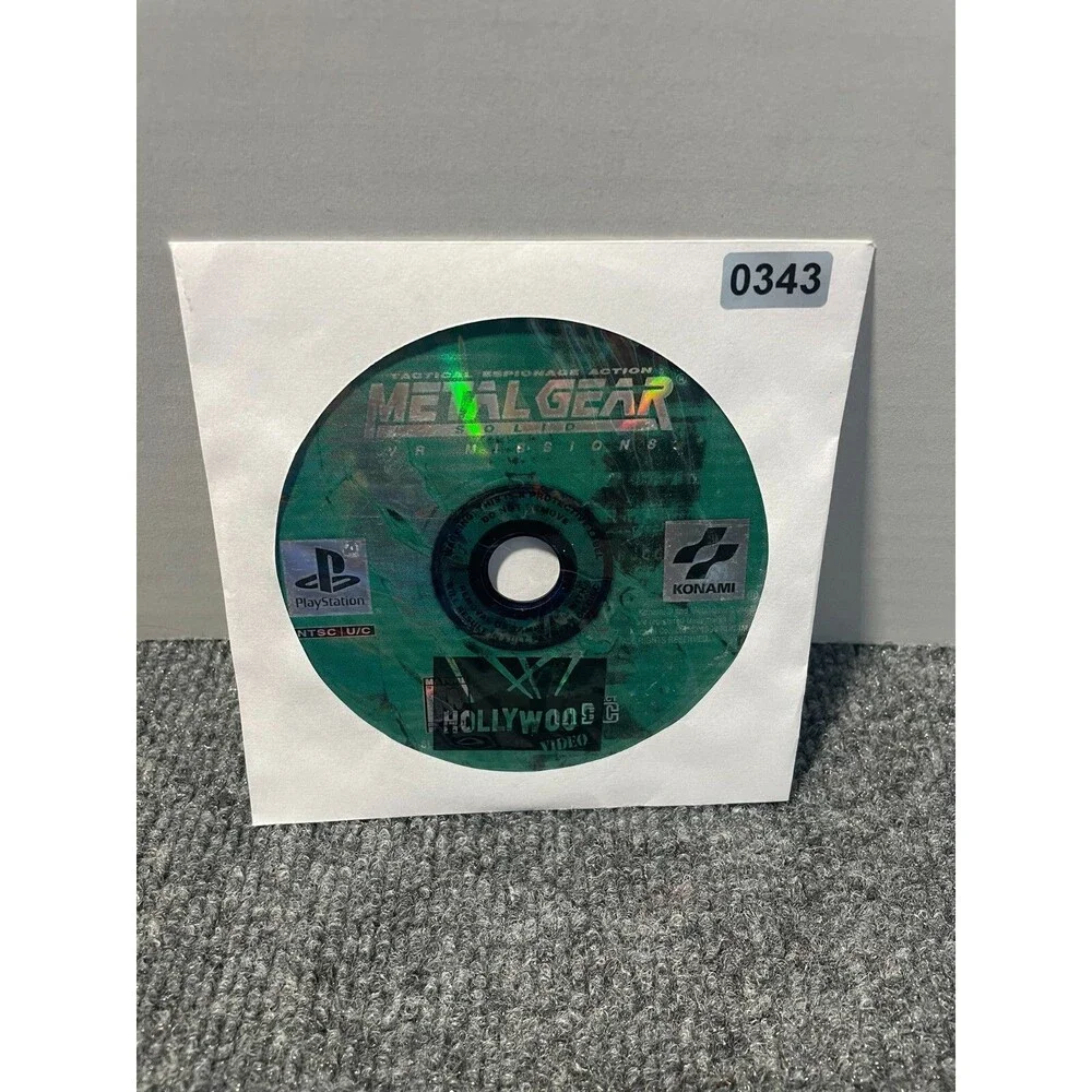 Metal Gear Solid: VR Missions (Sony PlayStation 1, 1999)